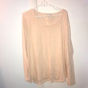 sweater with buttons down back